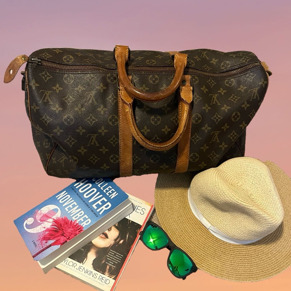 Vintage Louis Vuitton keepall 45 with lock